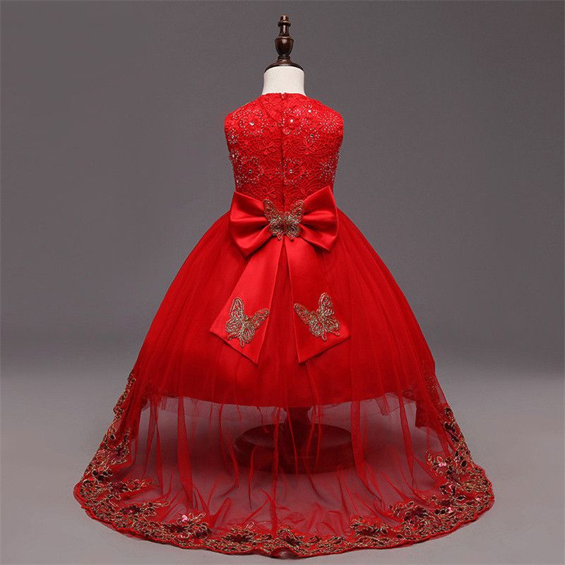 red gown for children