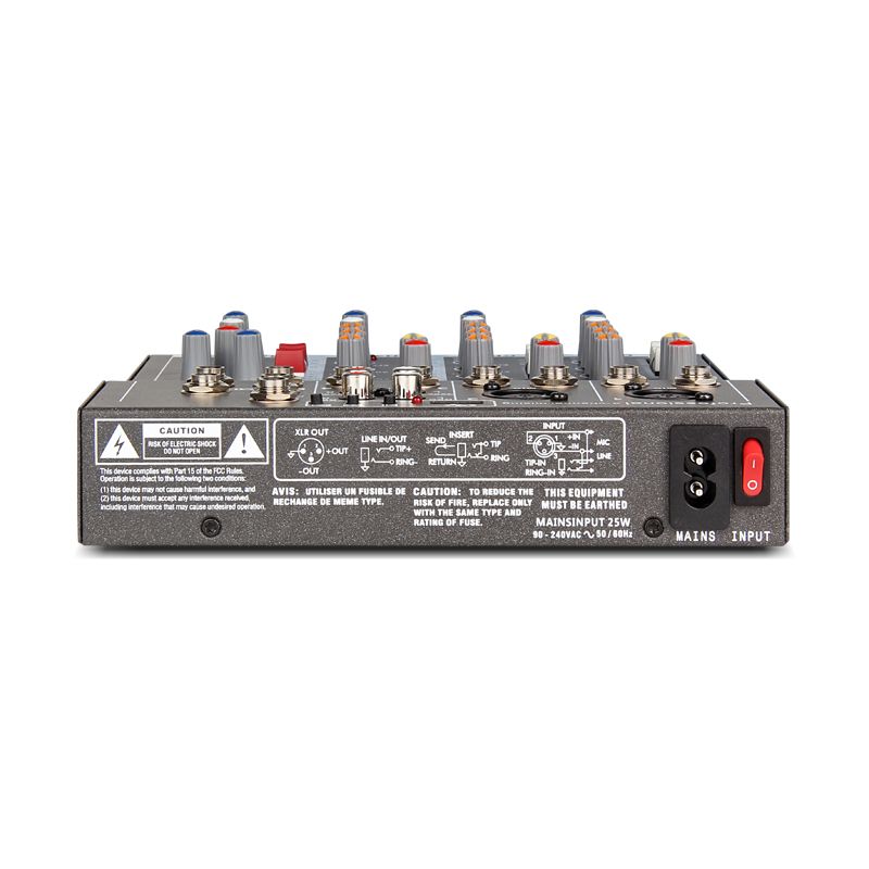 Acheter Y M H 4 Channel F4 Mixer Pour Stage Home Karaoke Dj Show Avec 48v Alimentation Phantom Usb Echo Voic Effet Audio De 75 75 Du Huanyin Dhgate Com