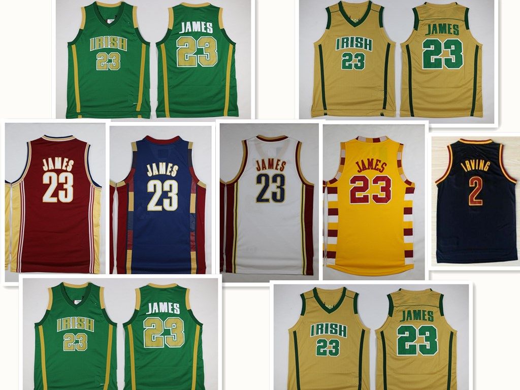 lebron james college jersey