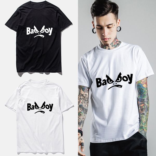 New Arrival T Shirt For Men Short Sleeve Cotton Bad Boy T Shirts