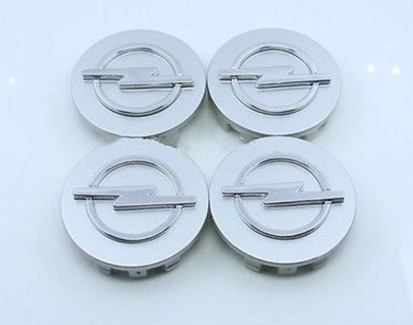 Motors Wheel Center Caps 4pcs 58mm Opel Wheel center hub cap emblem