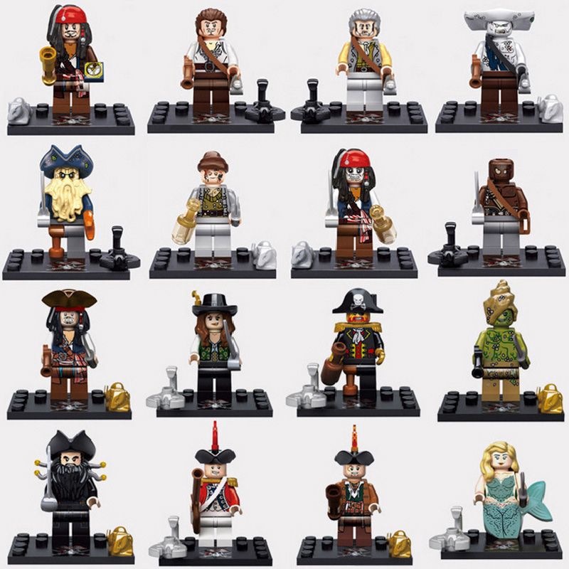 mini pirate figures