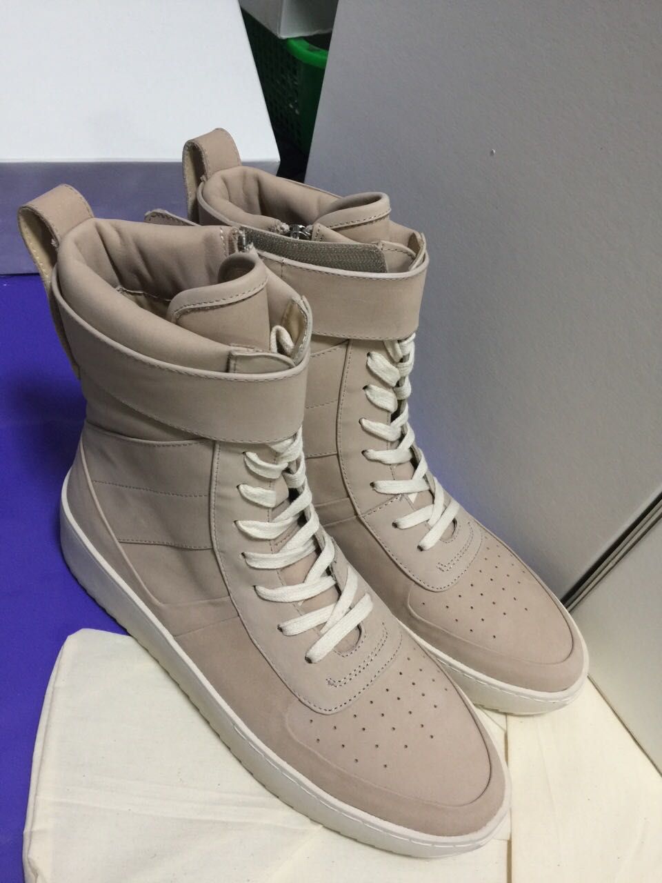 FEAR OF GOD FOG Military Sneaker Boots Men Women Owen Winter Shoes Fear ...