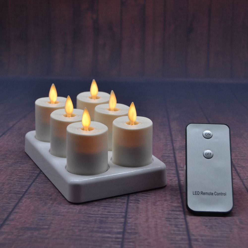 Best Promotion Luminara Flameless Tea Light Candle Rechargeable