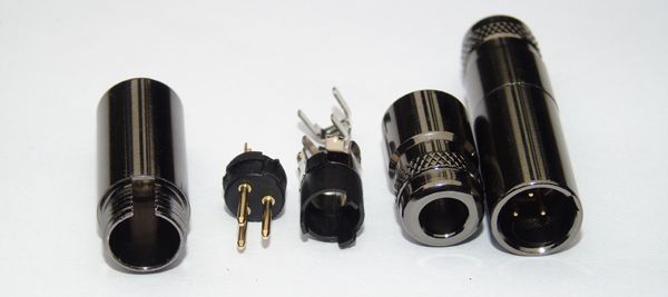 3PIN MINI XLR MALE