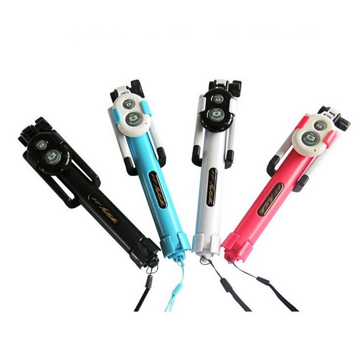 Palo Selfie Monopod Con Botón Disparador Extensible 78 cm IPhone Android NUEVO