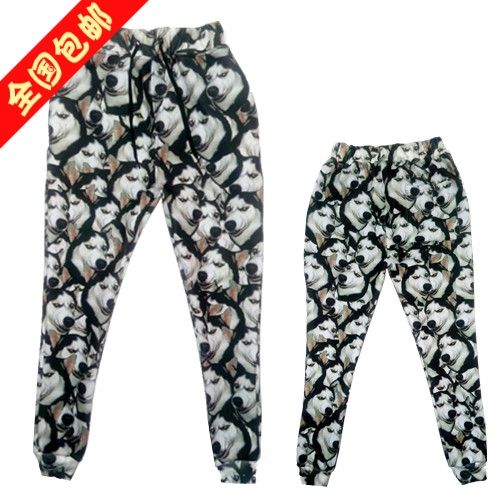 husky pajama pants