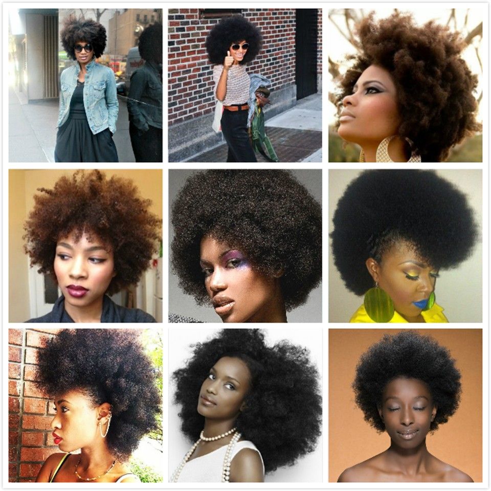 8a Brazilian Remy Afro Kinky Virgin Hair Brazilian Short Natural