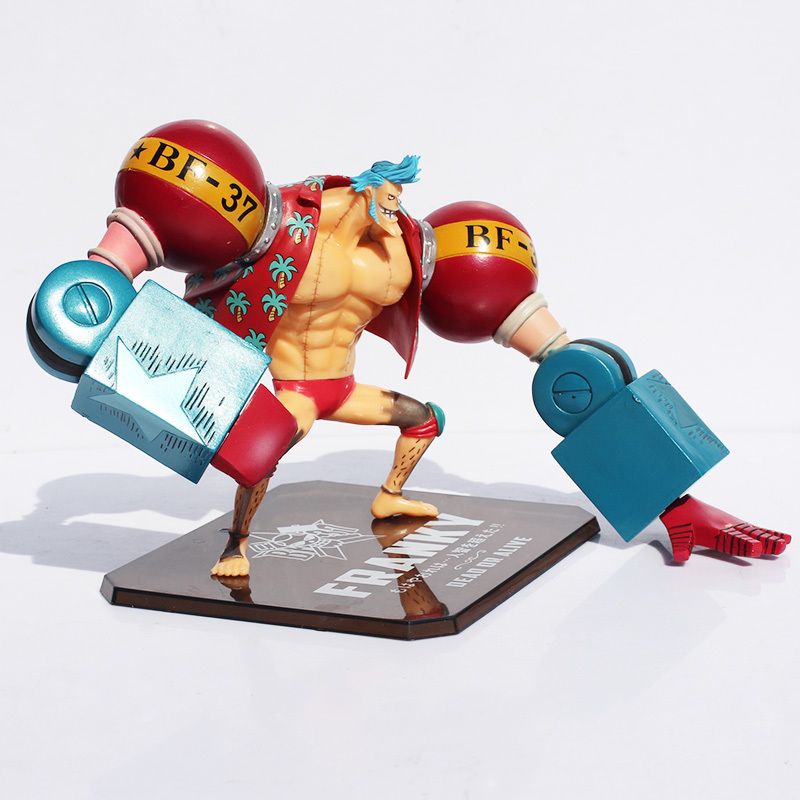 Grosshandel Einteiler Franky Stellt Anime Karikatur Zwei Jahre Spater Action Figuren Pvc Vorbildliche Ansammlung Neue Welt Franky 18cm Dar Freies Verschiffen Von Top77 25 47 Auf De Dhgate Com Dhgate