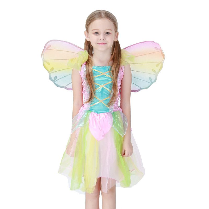 Fairy Wings Adult Teen Halloween Costume Fancy Dress