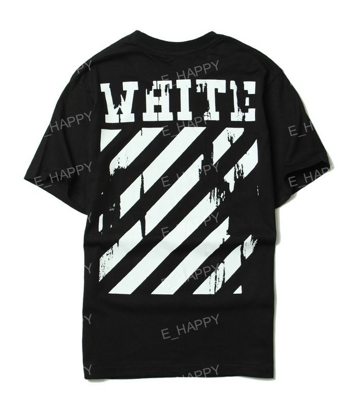 maglia off white maniche corte