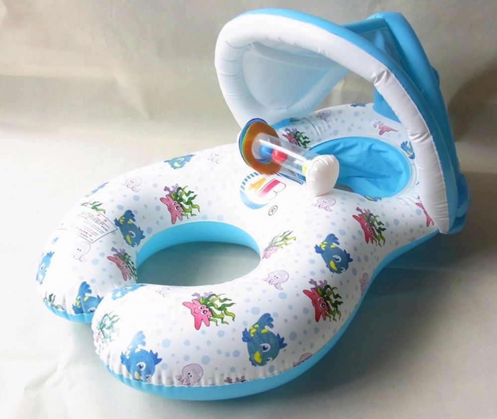 mother and baby swim float