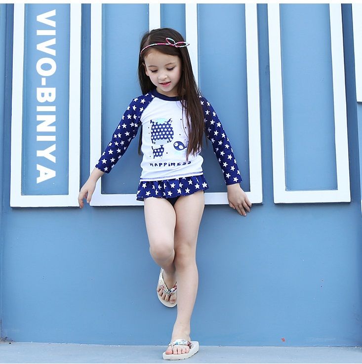 swimsuits with sleeves and skirt