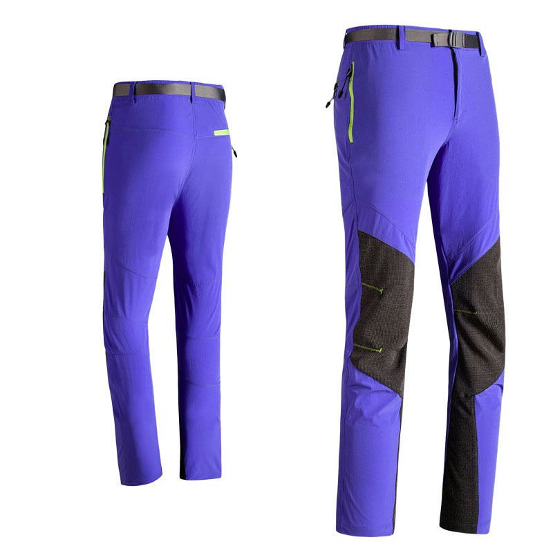 purple hiking pants