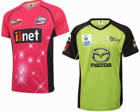 sydney thunder jersey 2018