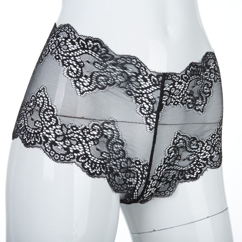 Sexy Women New Lace Boy Short Panties 