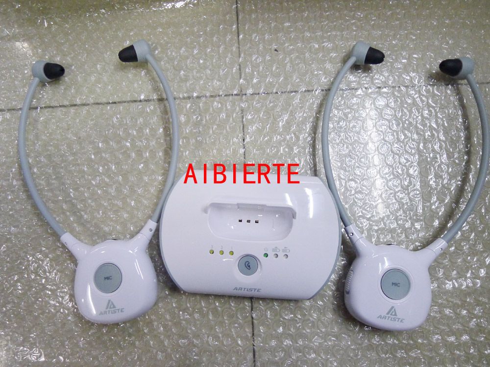 Acquistare Artiste 1 Trasmettitore 2 Cuffie APH100 \u200b\u200bAnziani TV Apparecchi  Acustici Auricolare Wireless 2.4G HIFI TV Auricolare Di Assistenza  Commerciale Orecchio Economico | Consegna Veloce E Qualità | It.Dhgate