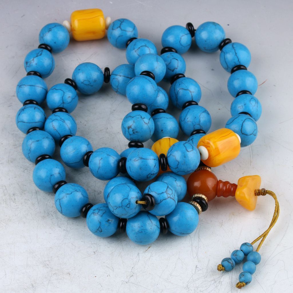 blue coral necklace