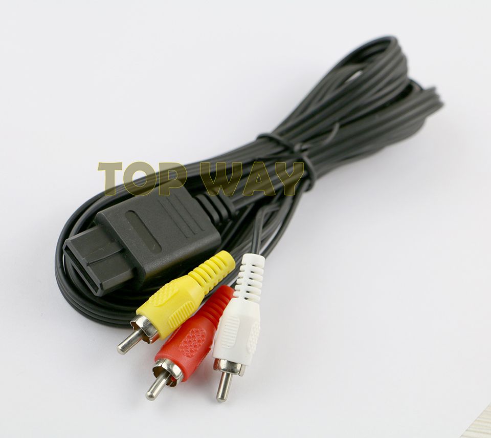 gamecube audio video cable