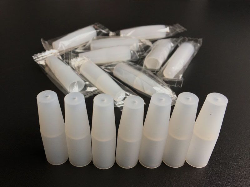 Individually Package Disposable Mouthpiece Cover Silicone Drip Tips 510