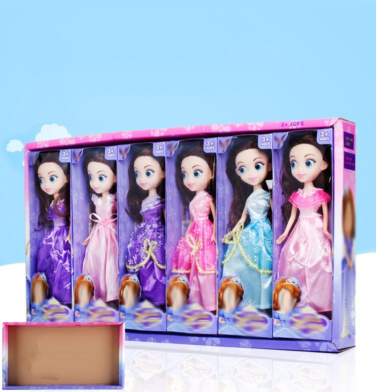 pack of barbie dolls