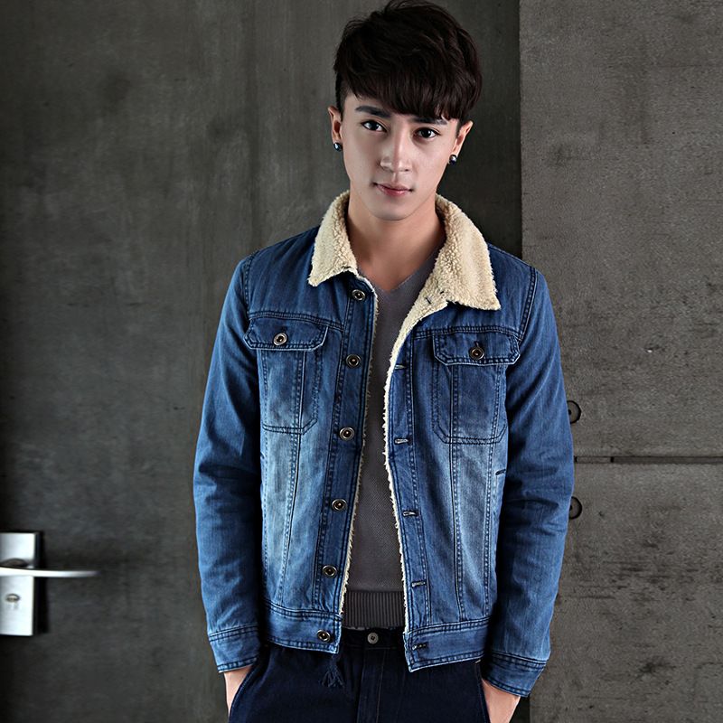 jaqueta jeans da moda