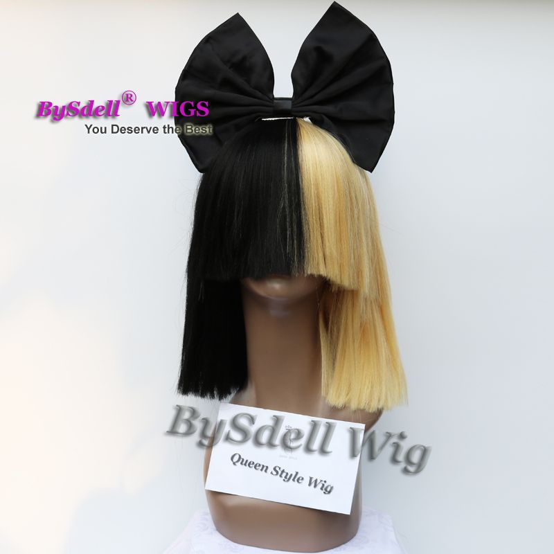 perruque blonde sia