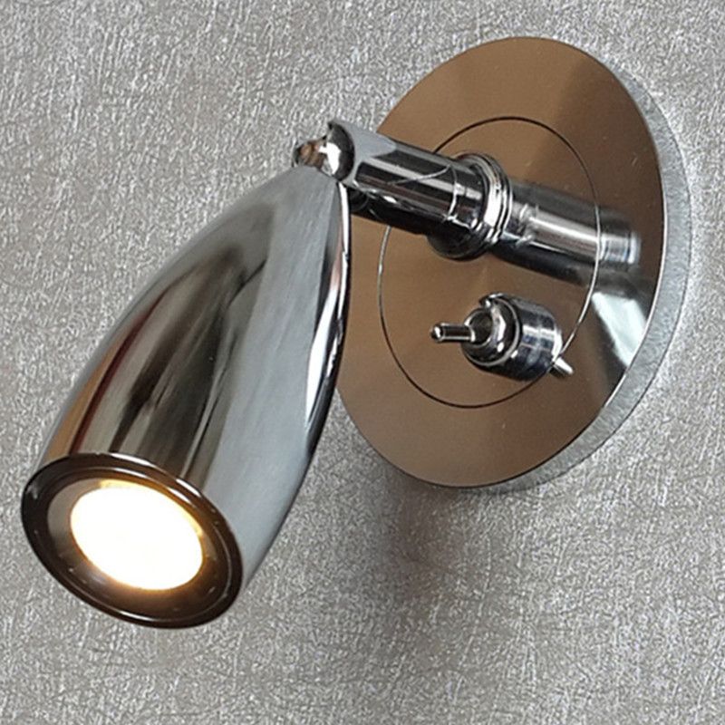 2021 Topoch Recessed Bunk Lights Minimalist On Off Switch 3W CREE LED