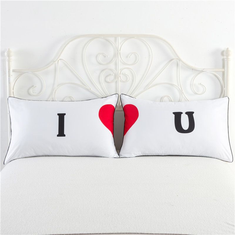 I Love You Pillow Case Decorative Pillow Cases 74x48cm Size