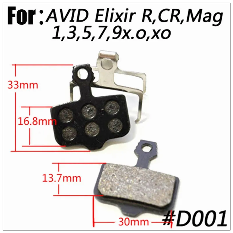 Plaquette De Frein Pro - Avid Elixir, 1, 3, 5, 7, XX, XO
