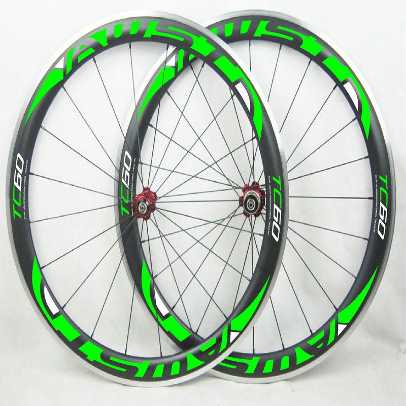 green bike rims