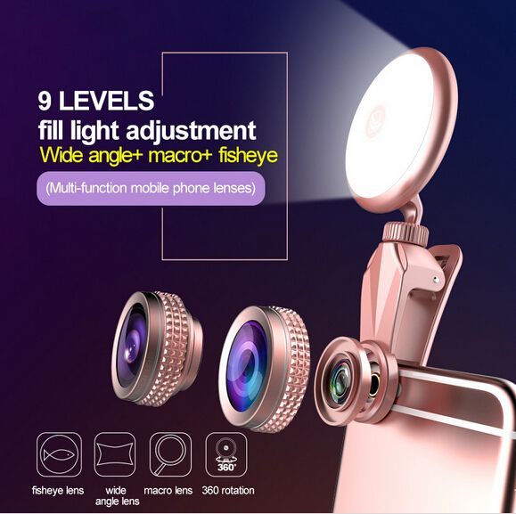 Best And Cheapest Selfie Lights Luxury LED Selfie Flash Light RK19