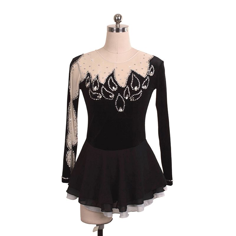 young girls black dress
