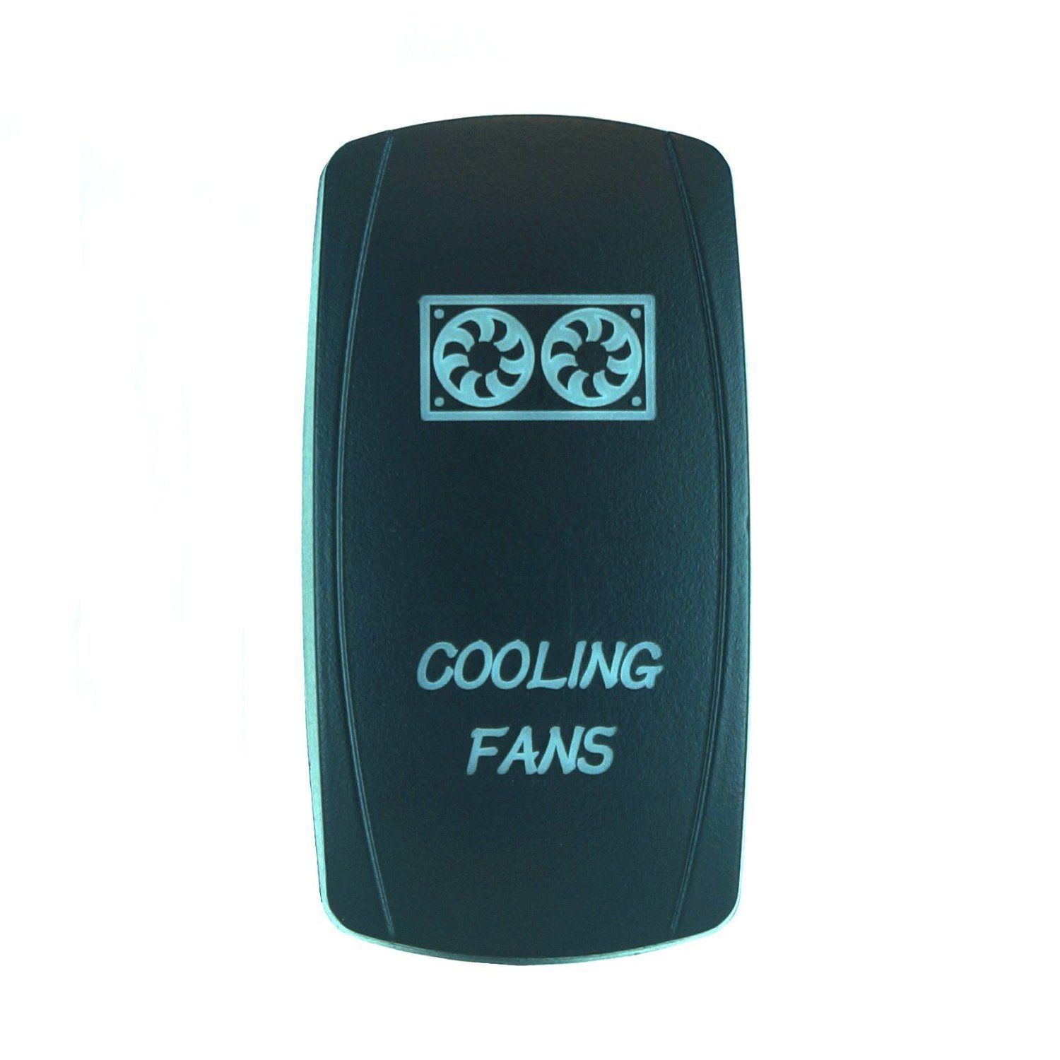 UK Fast Ship LED BACKLIT ROCKER SWITCH BLUE LED CARLING STYLE SWITCH WINCH