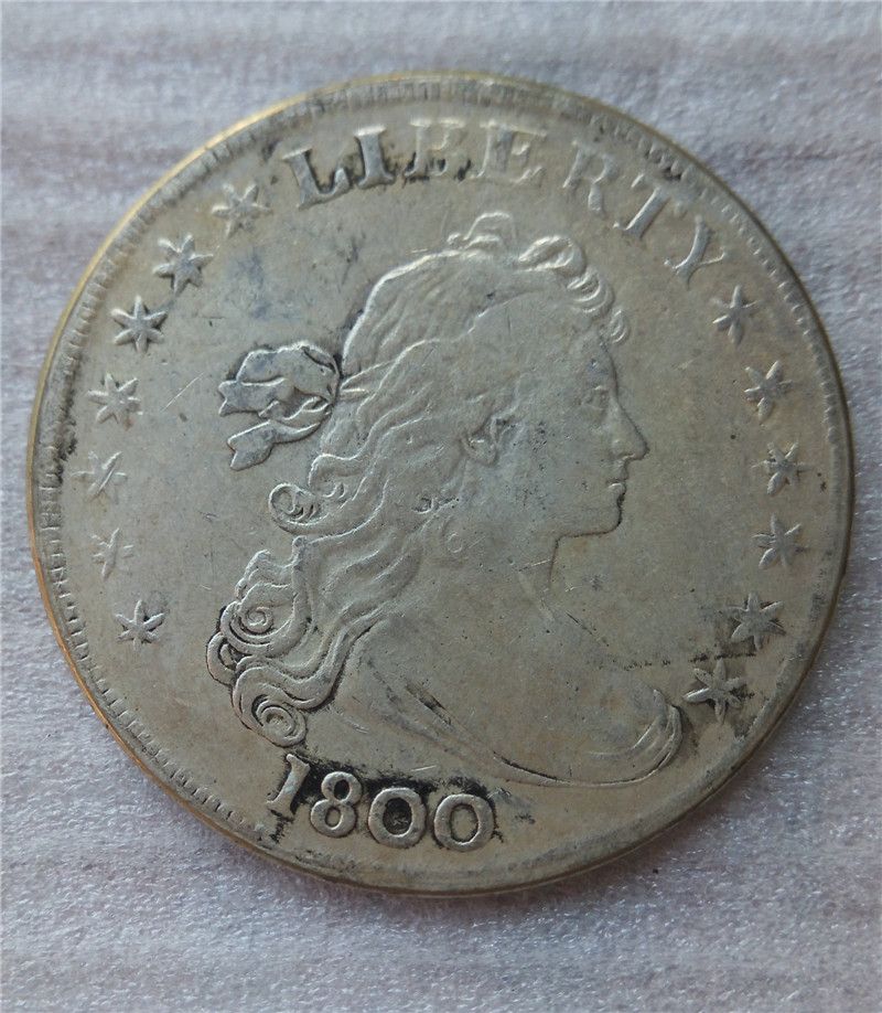 2019 United States Draped Bust Dollar 1800 Coins Copy Archaize Old