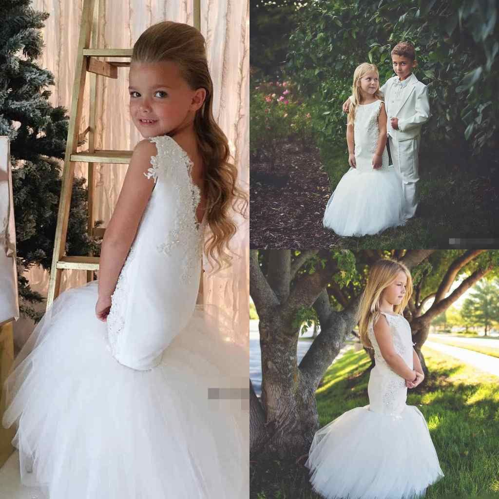 flower girl dresses mermaid