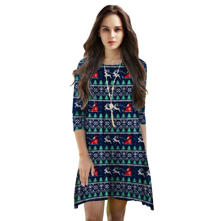 robe motifs noel