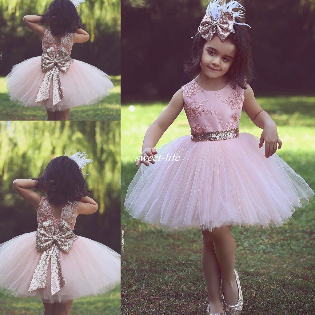 short flower girl dresses