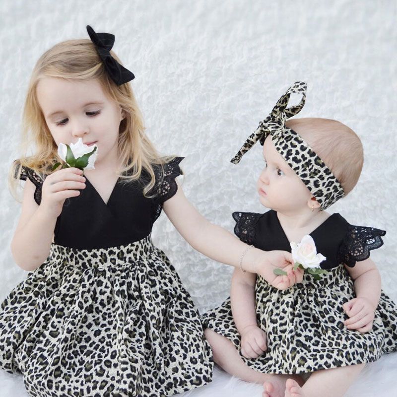leopard dress baby