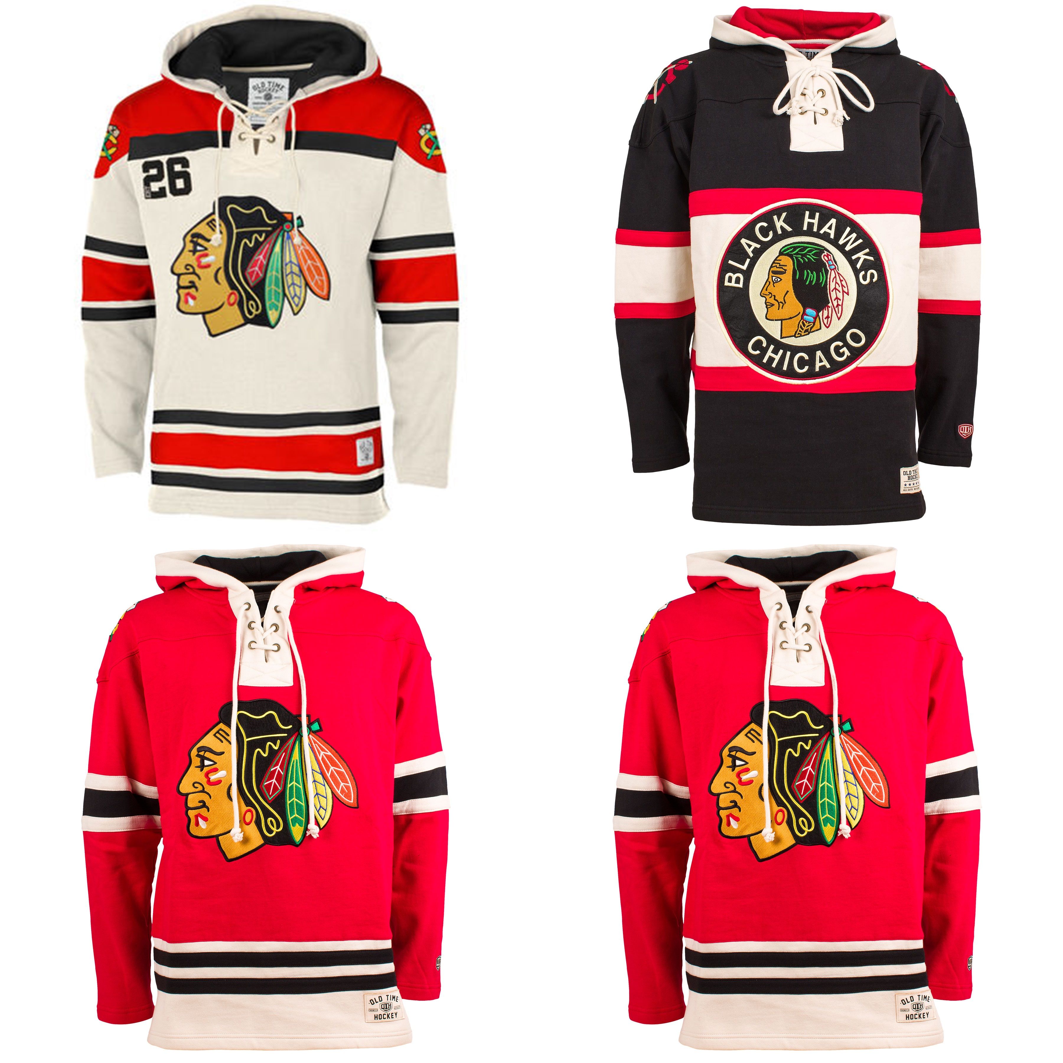 blackhawks jersey with hood