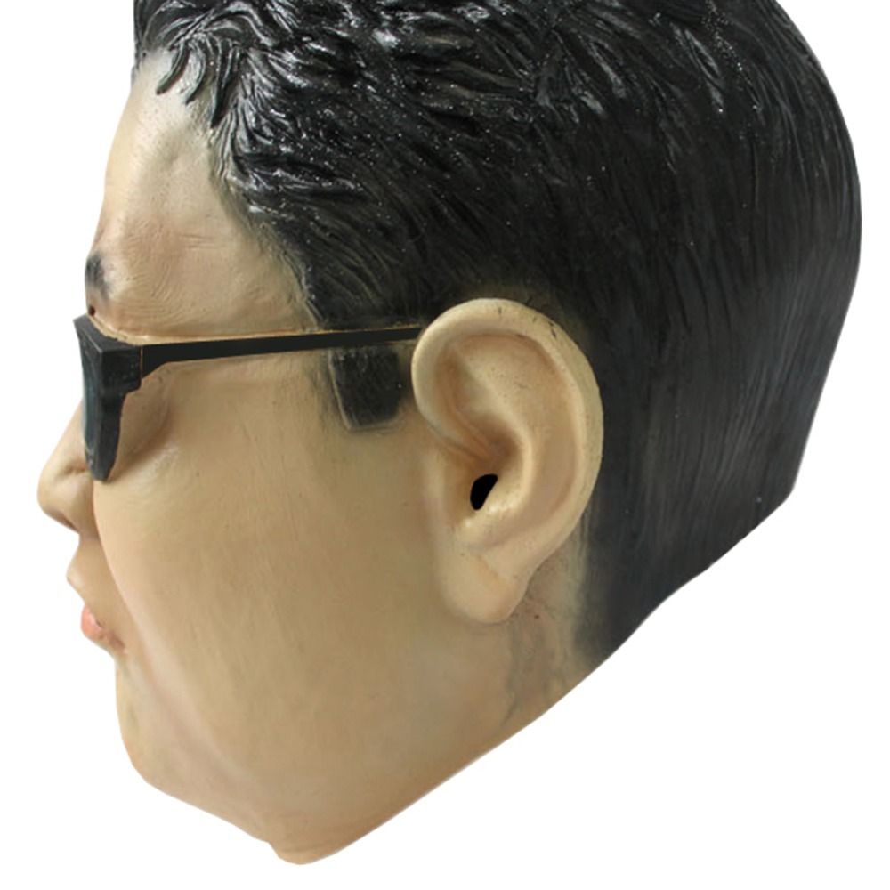 Cosplay Gangnam Style Psy Latex Mask Silicone face Mask Funny Celebrity Party