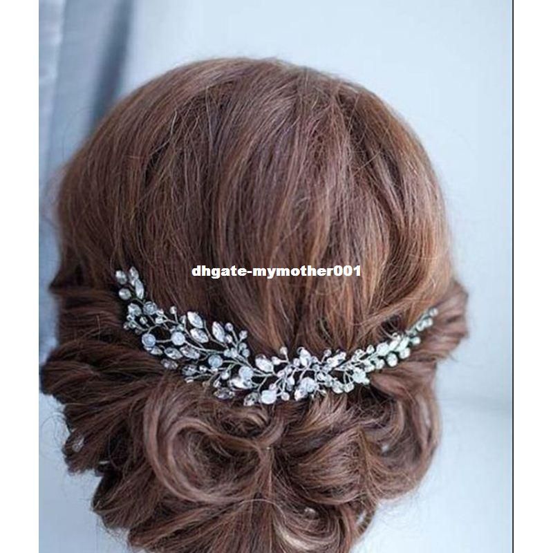 2019 Rhinestone Crystals Soft Headband Hair Chains Headband Women