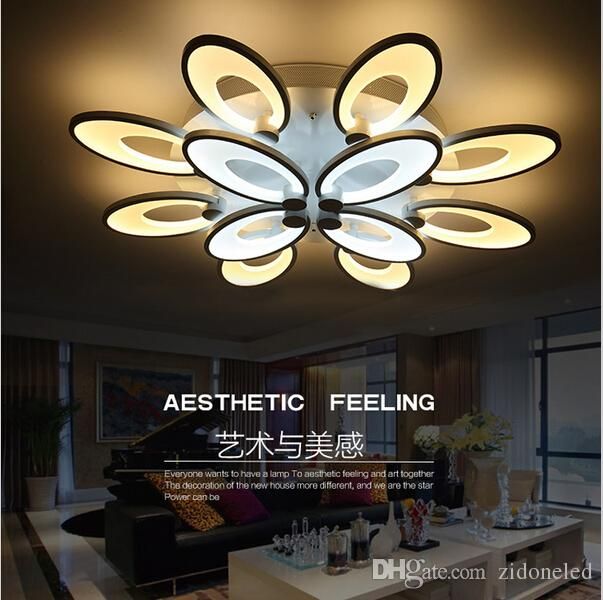 2020 Creative Modern Acrylic Butterfly Led Ceiling Light Living