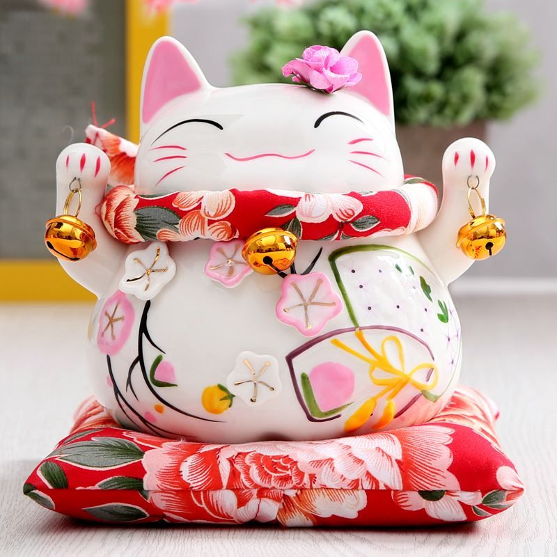 Wholesale Best Quality BRAND Ceramic Lucky Cat Ornaments Large Japanese