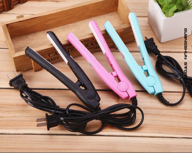 Mini Hair Straightener Iron Splint Electric Ceramic Hair
