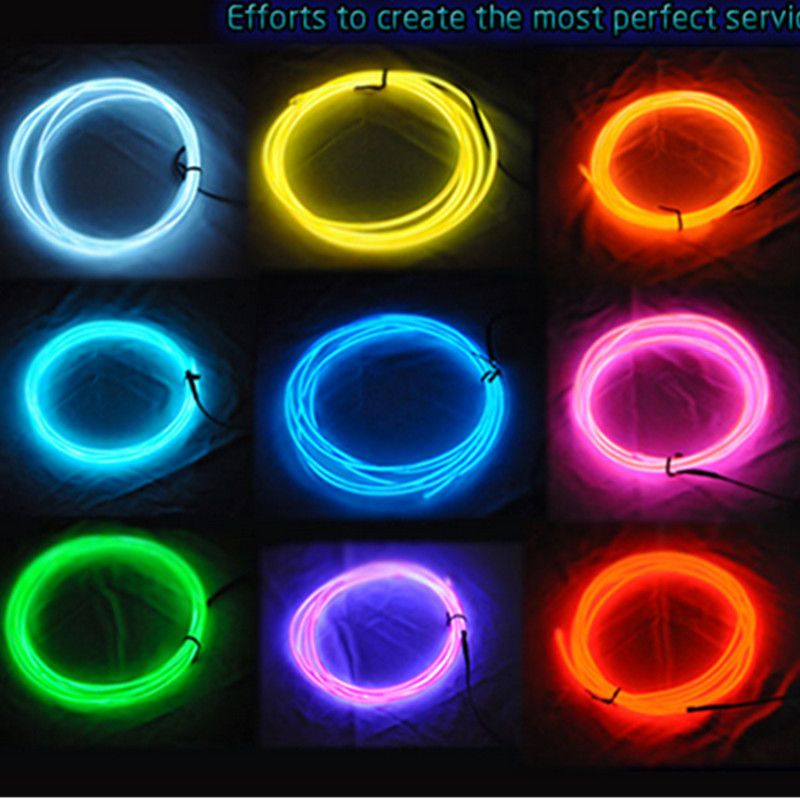 3m EL Decorative Strip Light Car Interior Lights Ambient Lighting Retrofit Body Trim Led Cold 3m EL Decorative Strip Light Car Interior Lights Ambient Lighting Retrofit Body Trim Led Cold