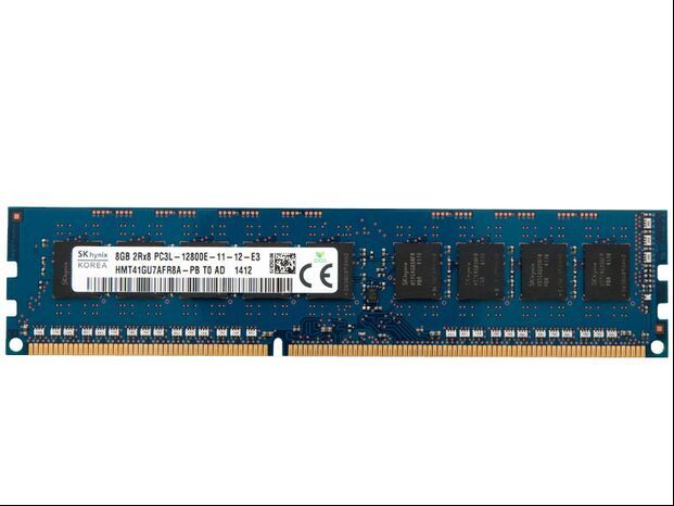 RAM For SK Hynix 2x 8GB 2Rx8 DDR3 1600MHZ PC3-12800E 240Pin DIMM Desktop Memory