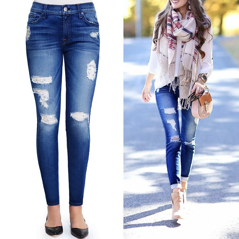 2020 Young Girl Casual Jeans Legging 