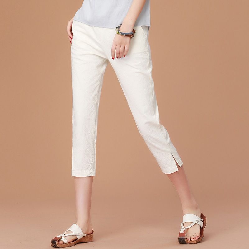 2021 Stretch Fashion Female Solid Pencil Pants Womens Sexy Elastic
