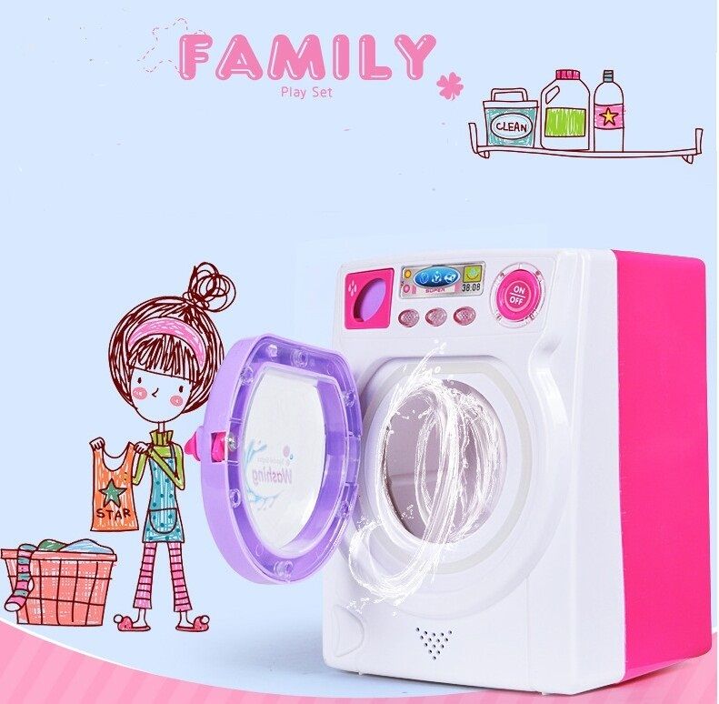 children's play washing machine